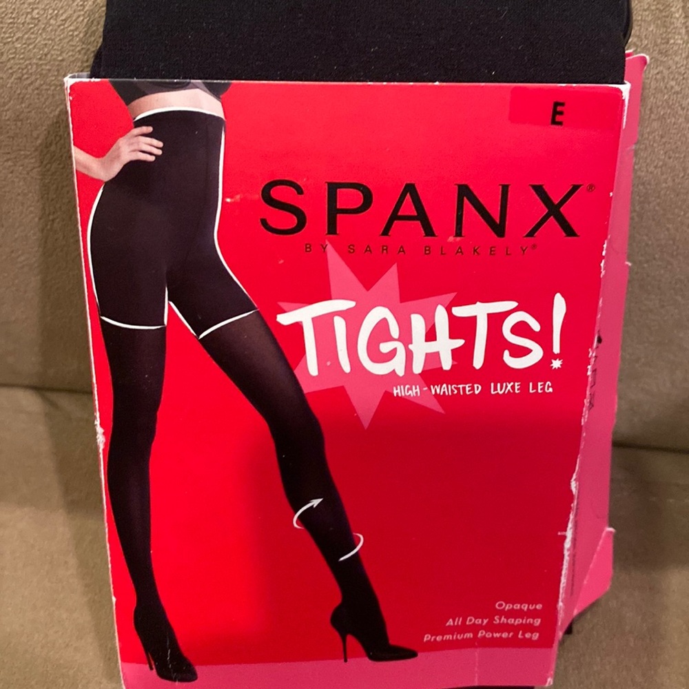 Spandex high waisted tights size E